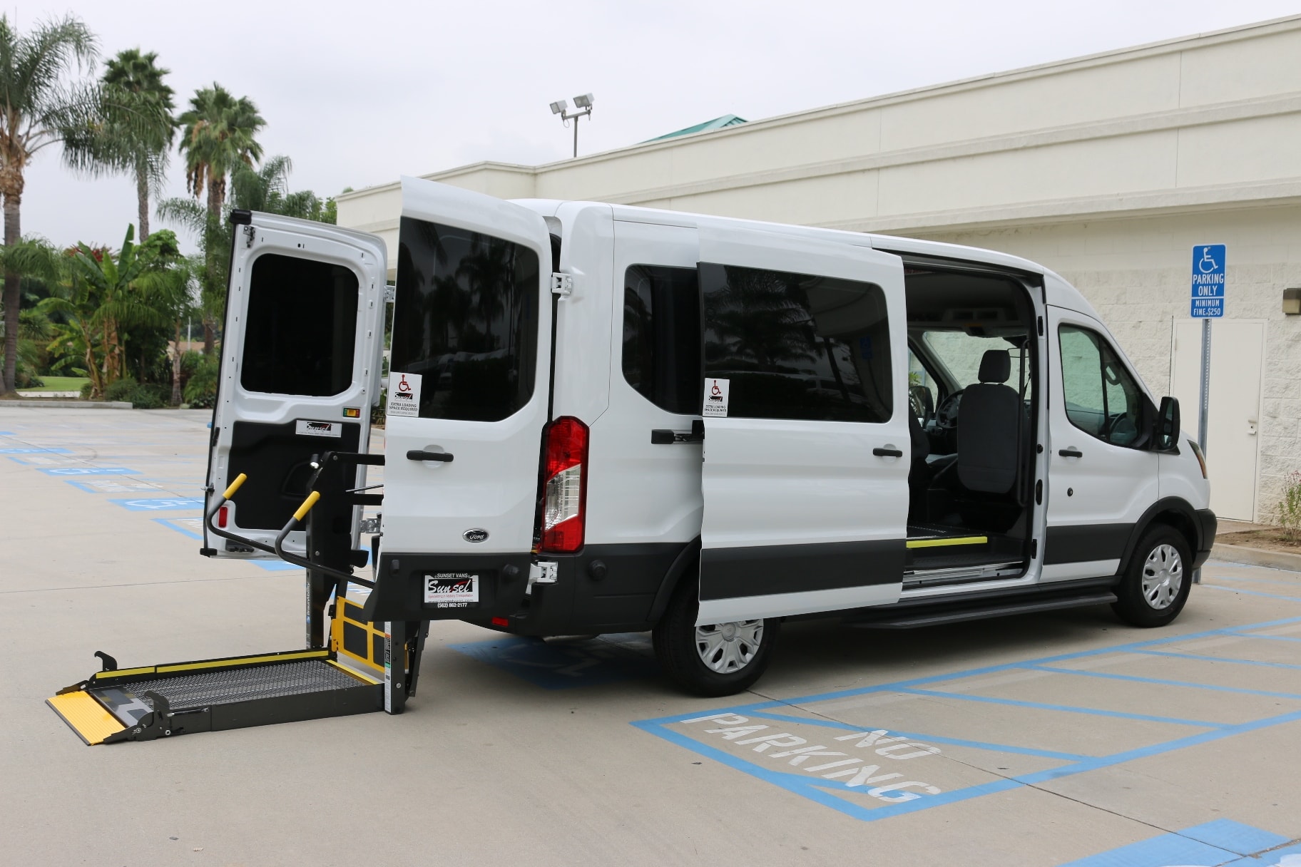 Commercial Wheelchair Vans | Gurney and Stretcher Accessible Vans. - Sunset Vans - Wheelchair Accessible Vans